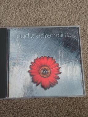 Audio Adrenaline "Bloom" CD — Red Flower Cover